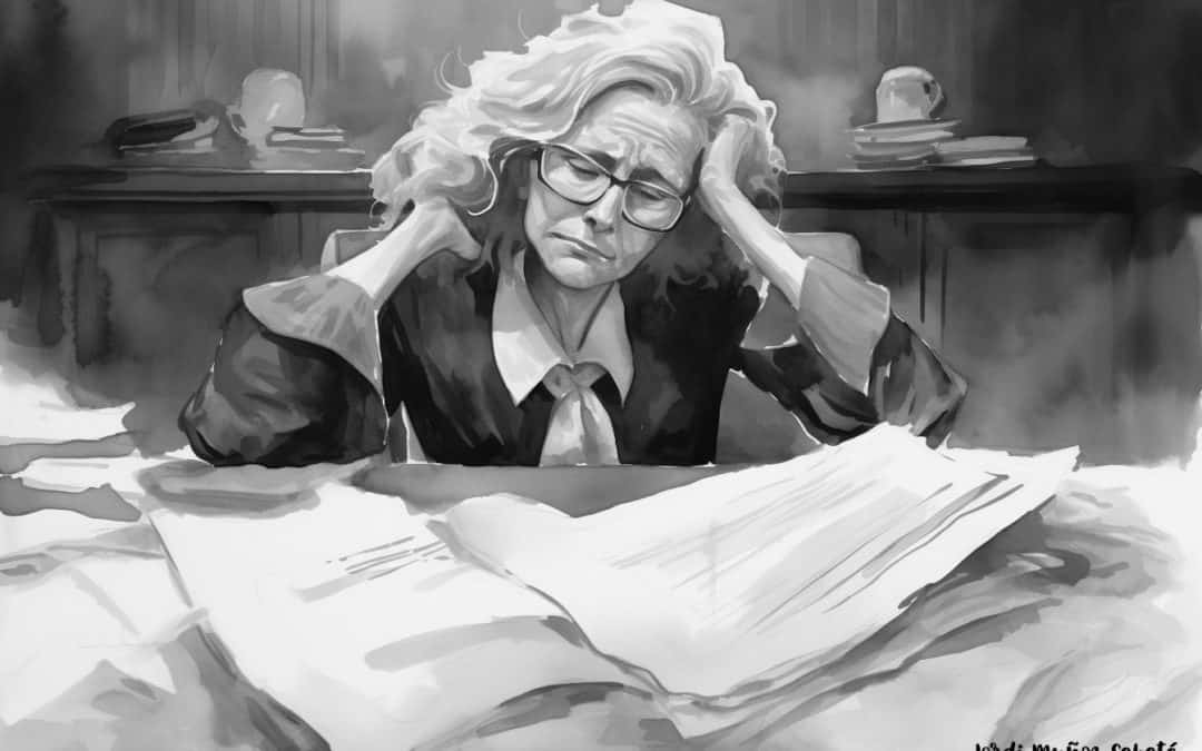 La salud mental de nuestros jueces. En casa de herrero cuchillo de palo.