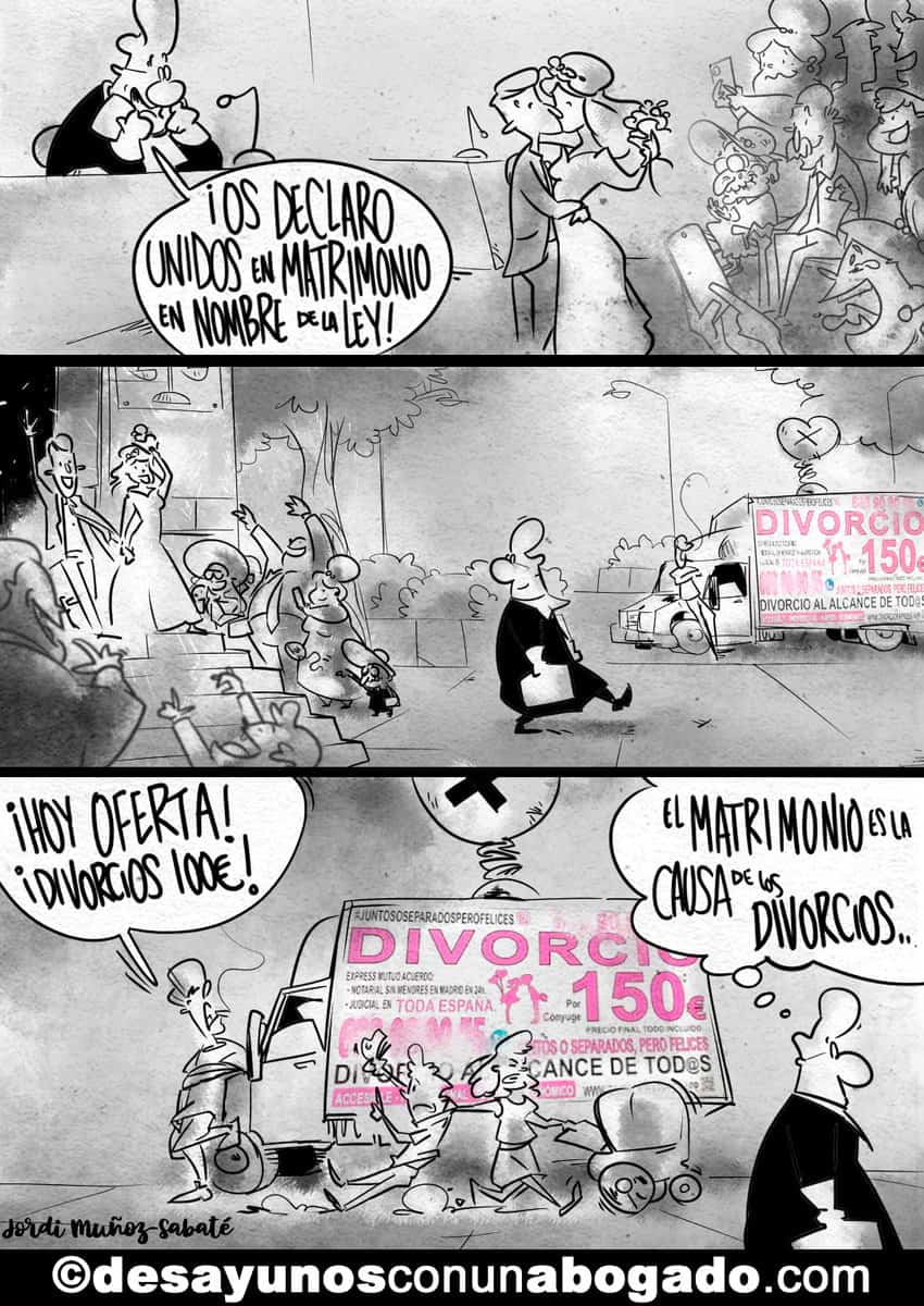 Justicia y ética profesional Oda a la divorcioneta