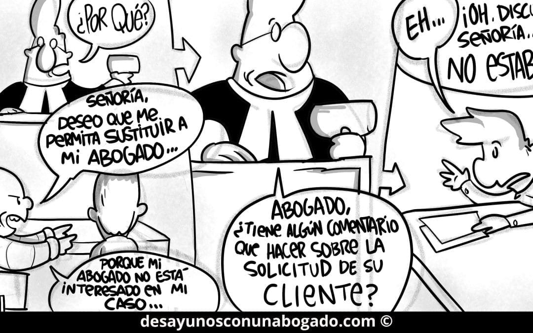 A abogado descuidado, ándate con cuidado