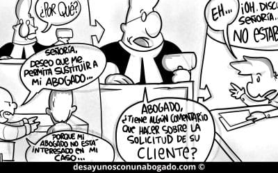A abogado descuidado, ándate con cuidado