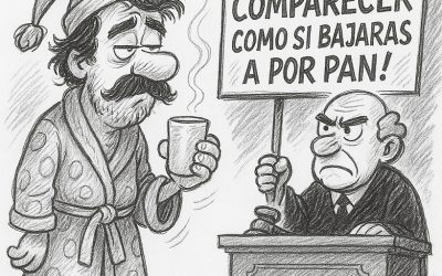 A juicio… con decoro (y sin pantuflas)