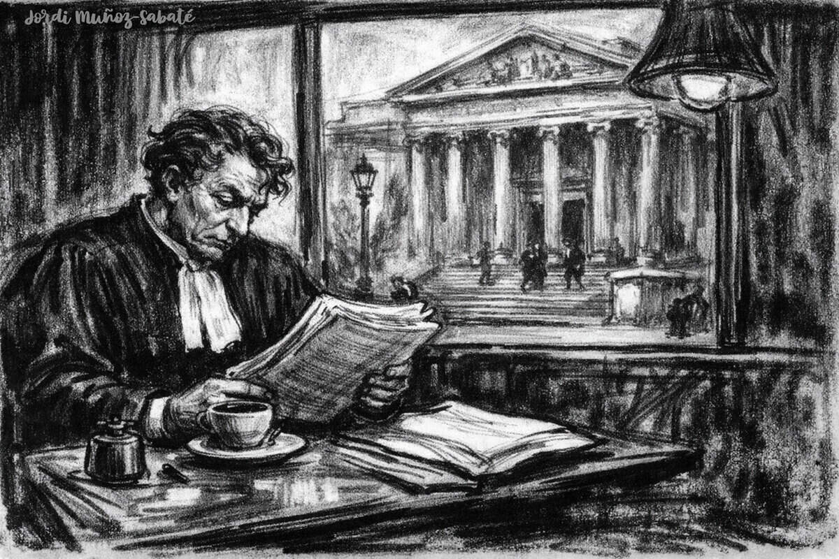 Acción directa (art. 76 LCS) y responsabilidad patrimonial sanitaria Café con expediente, y al otro lado del cristal el tribunal, esperando su turno.