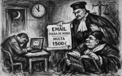 Un email fuera de hora y 1.501 € de sanción: la desconexión digital